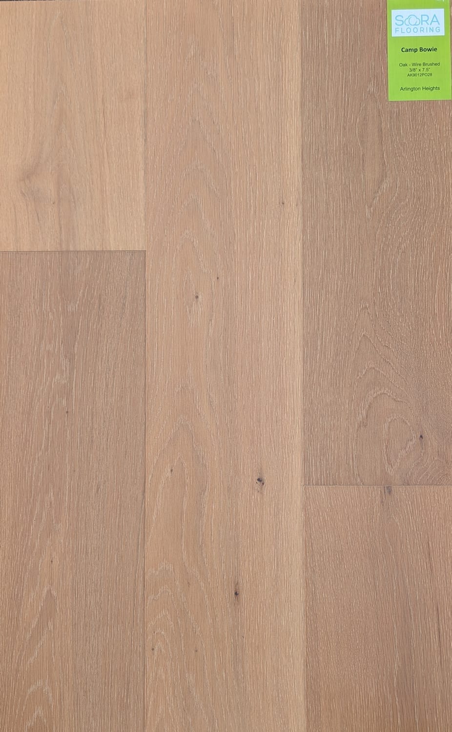 Arlington Heights wood flooring sample