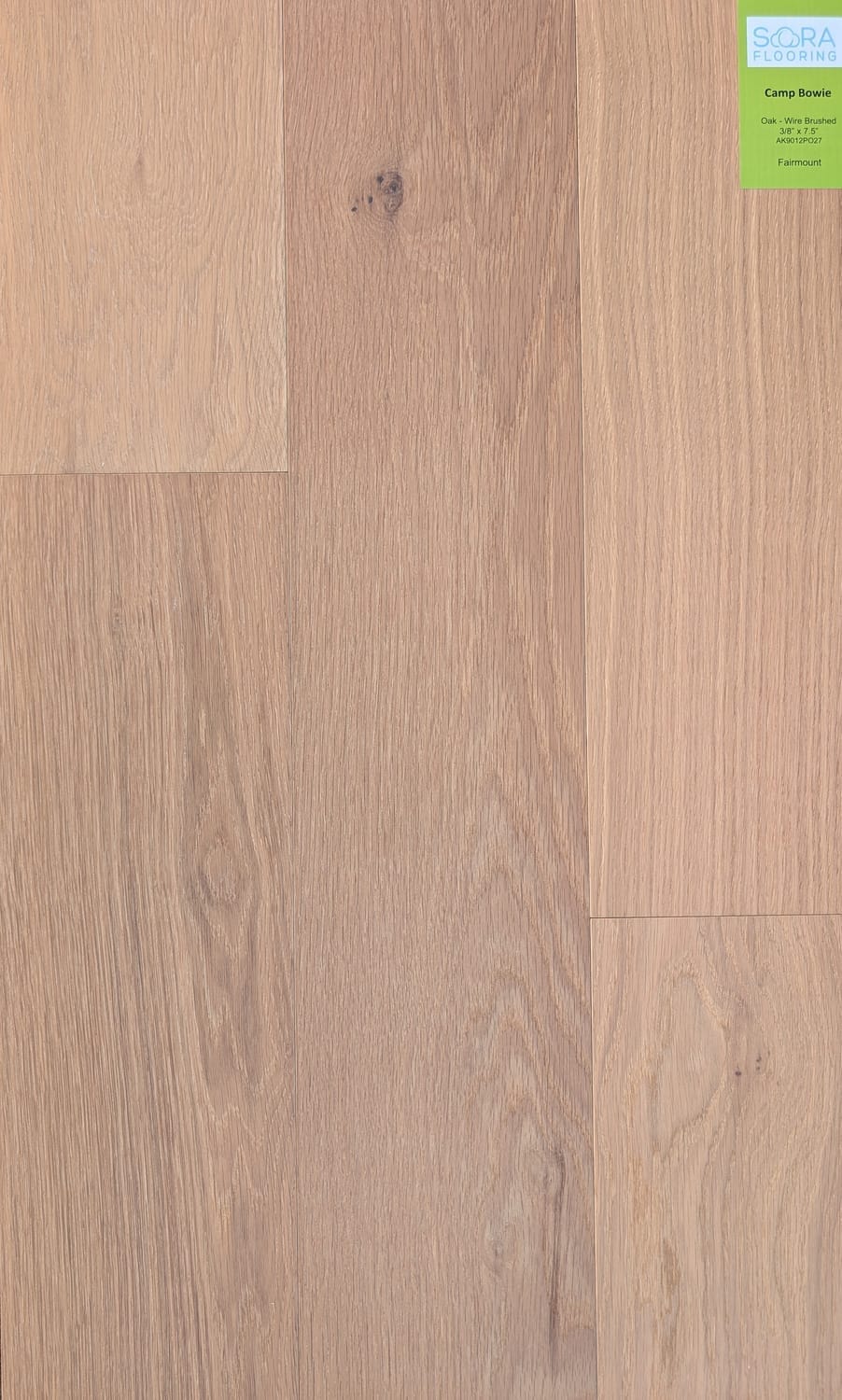 Fairmount wood flooring sample