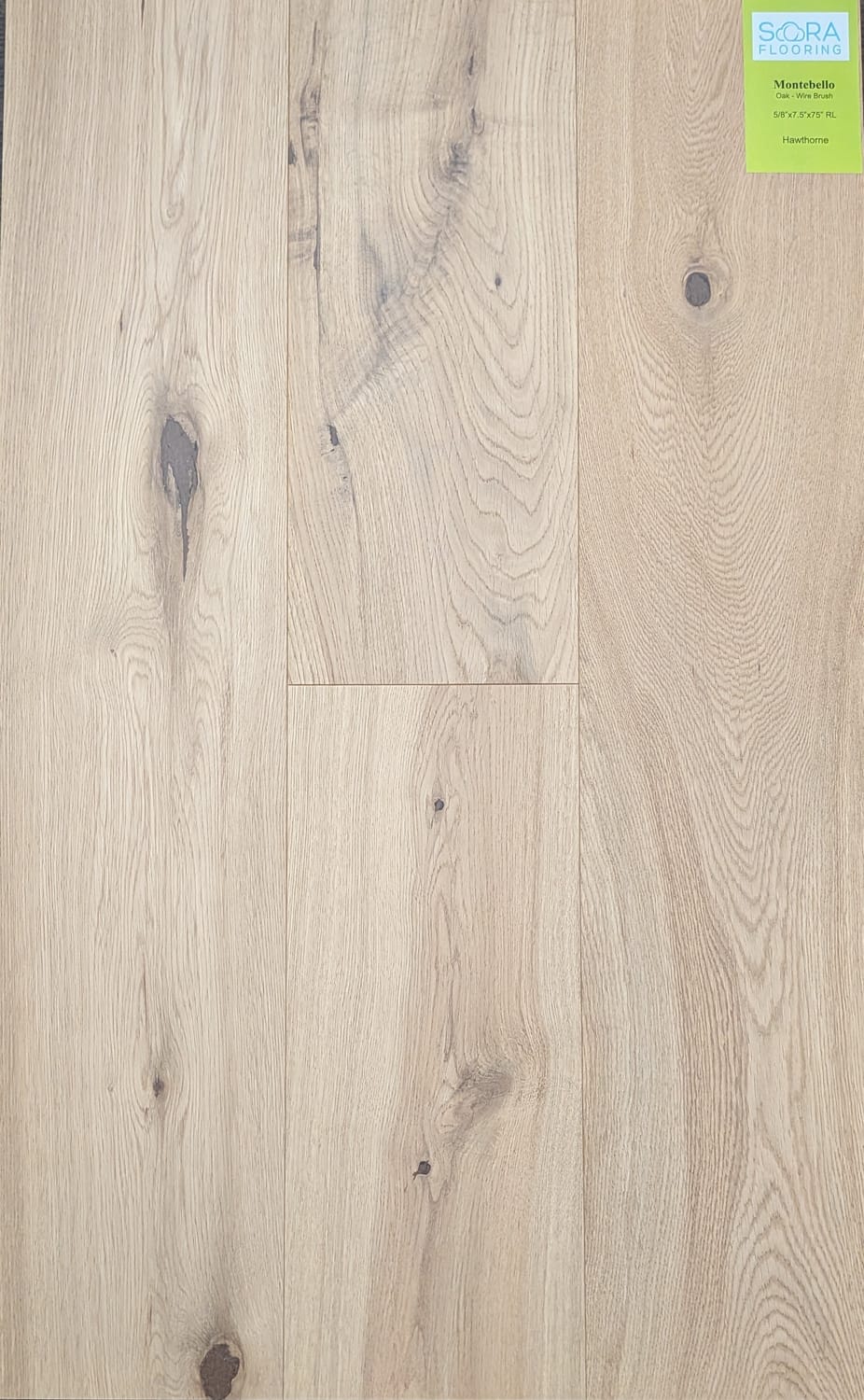 Hawthorne wood flooring sample