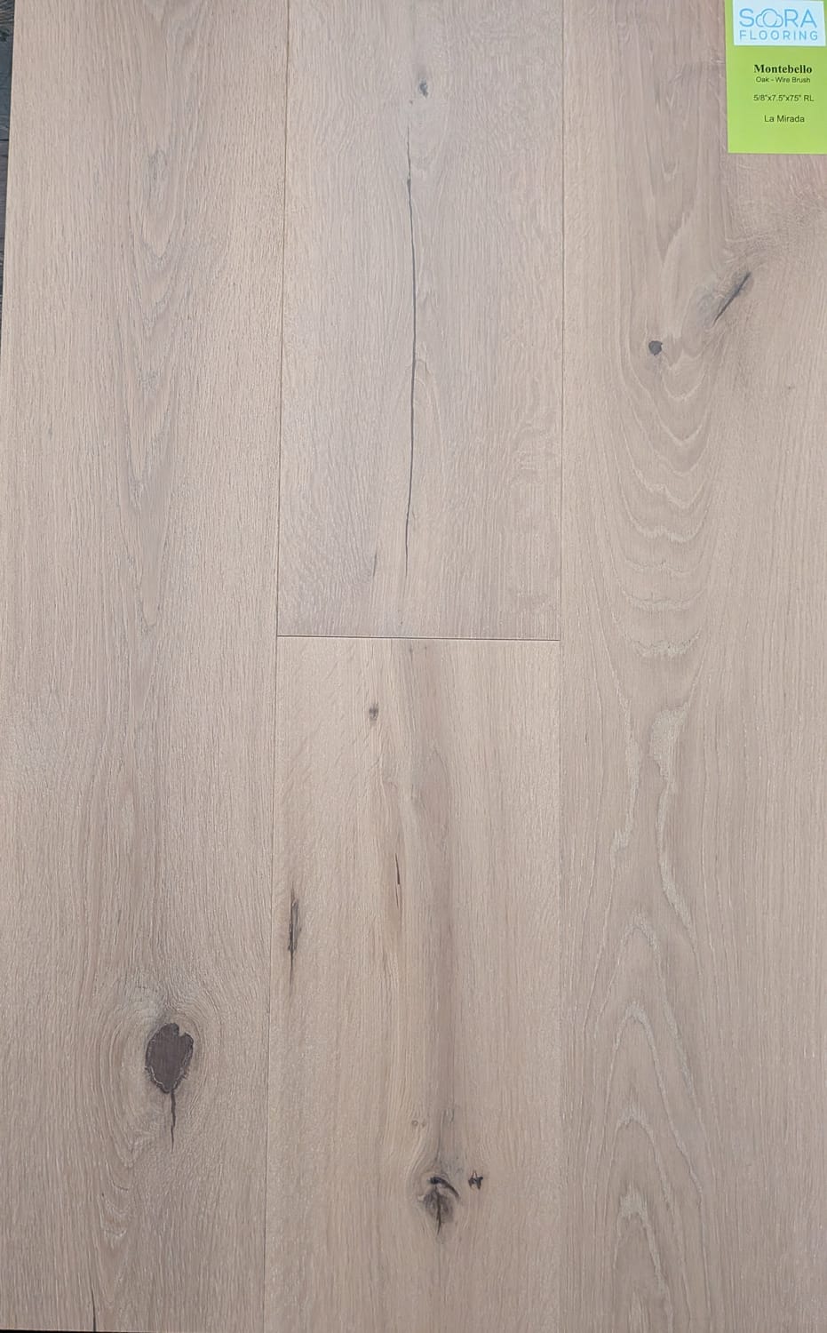 La Mirada wood flooring sample
