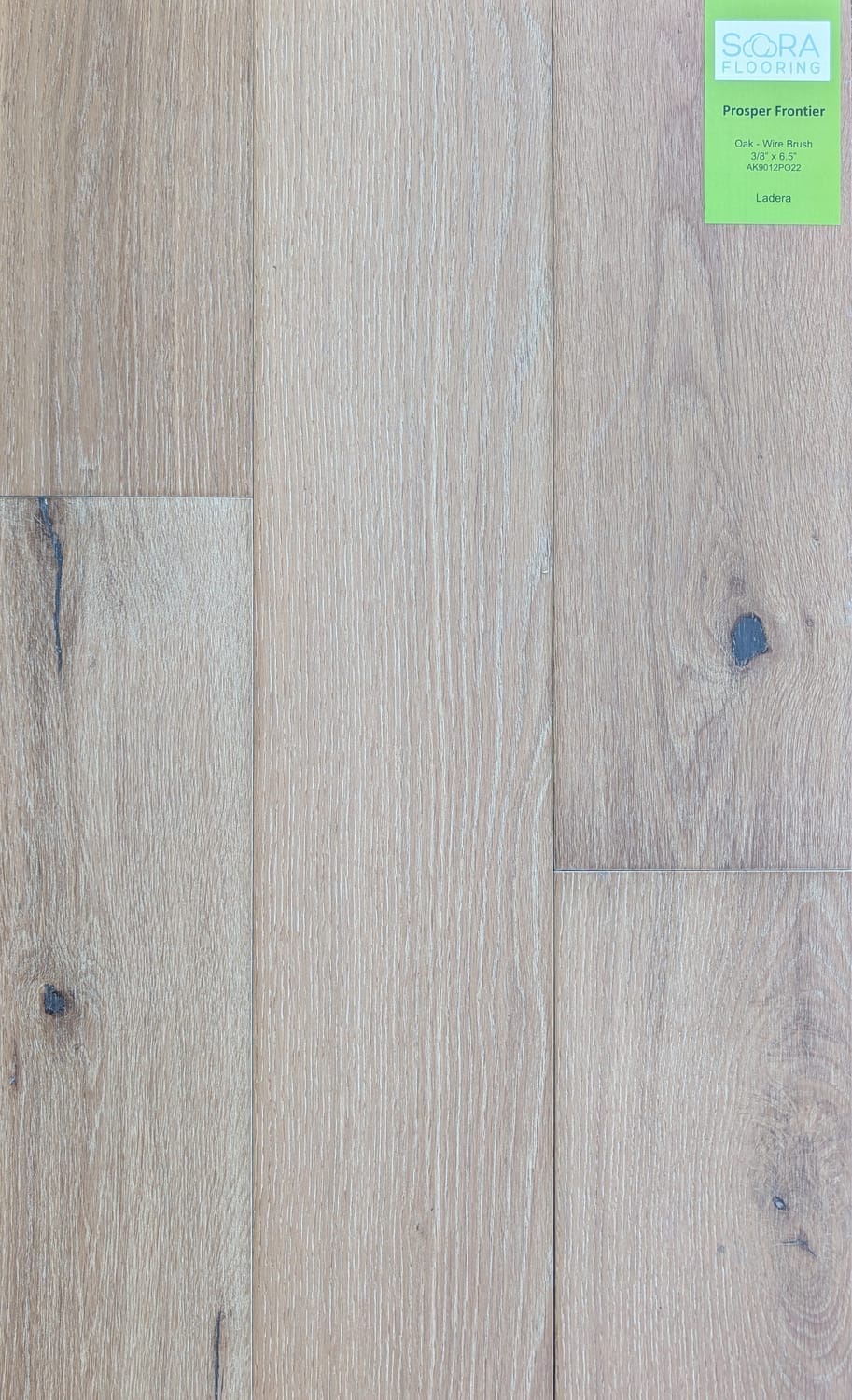Ladera wood flooring sample