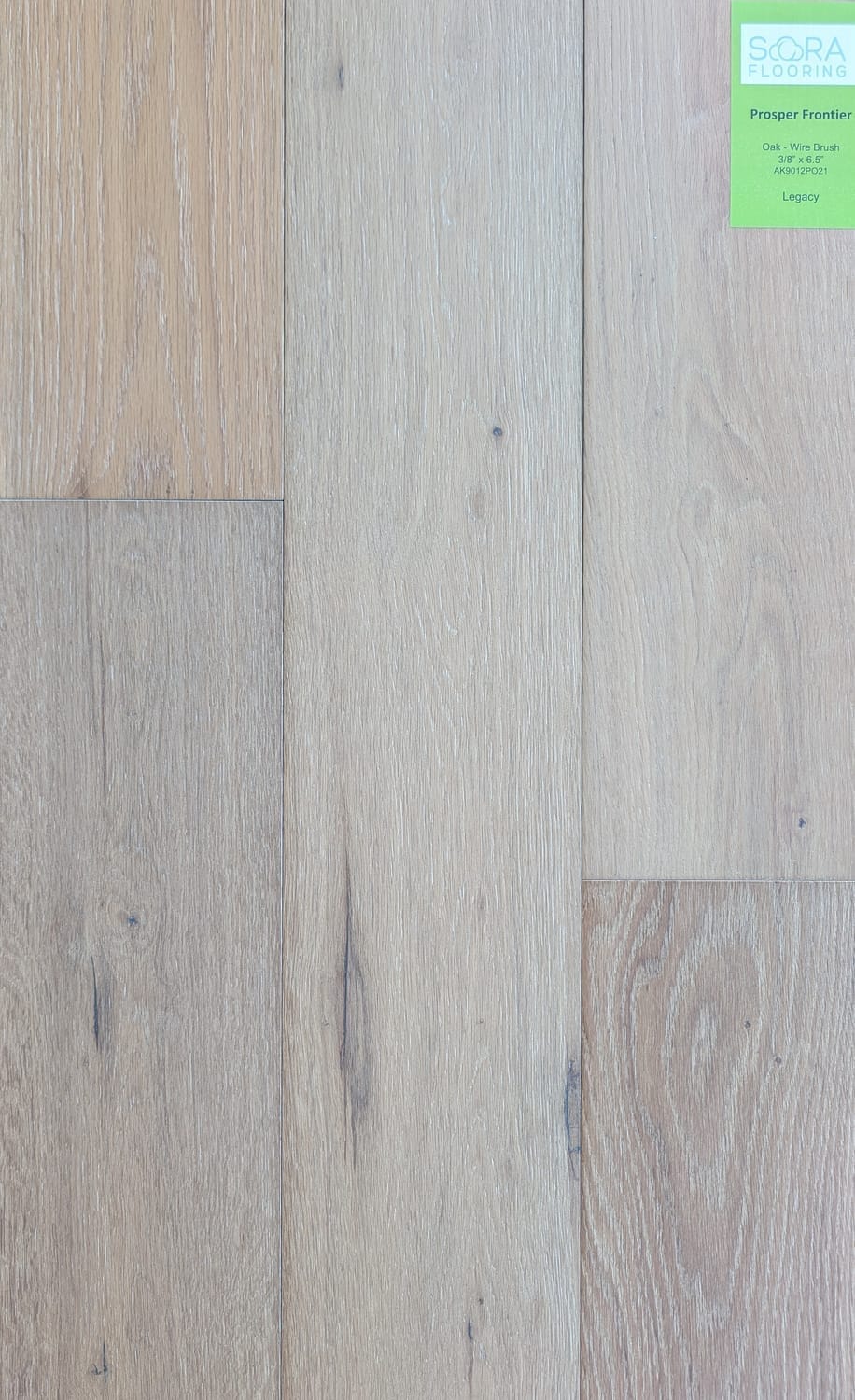 Legacy wood flooring sample
