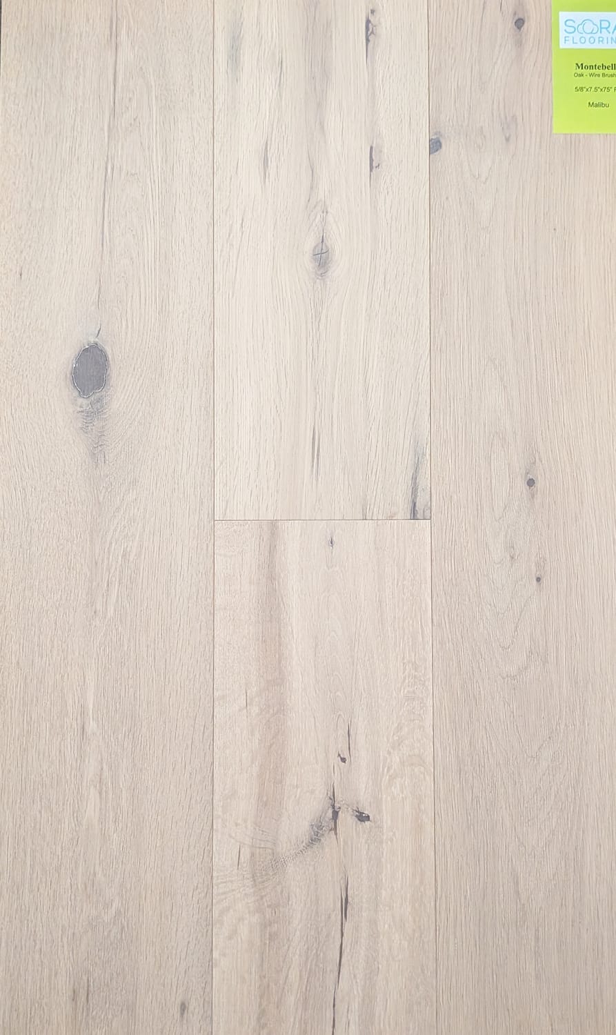 Malibu wood flooring sample
