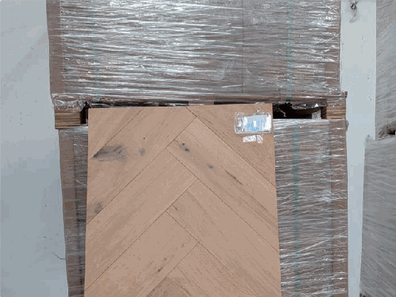 Simplicity Herringbone wood flooring sample