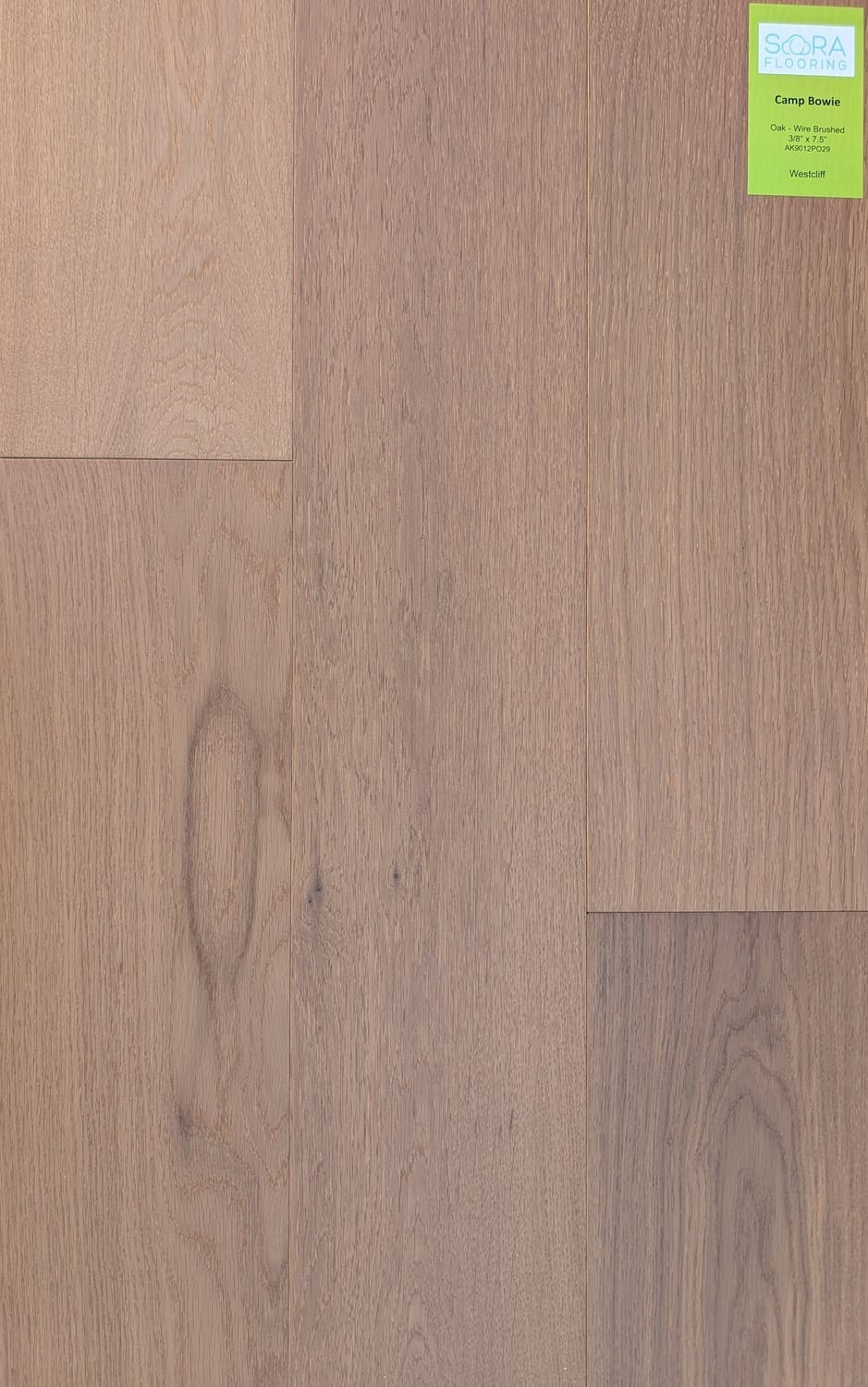 Westcliff wood flooring sample